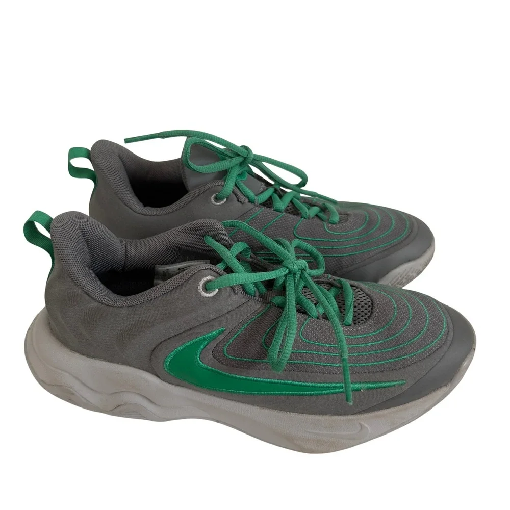 Nike Giannis‎ Immortality 4 Basketball Shoes Youth 6.5Y Womens 8 Gray Green